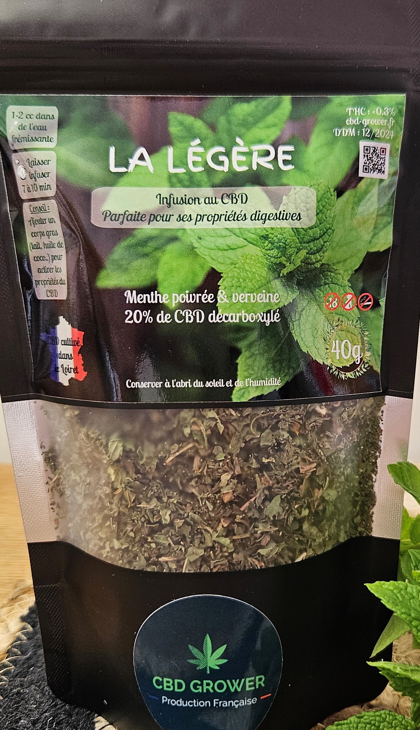 Infusion au CBD - La légère