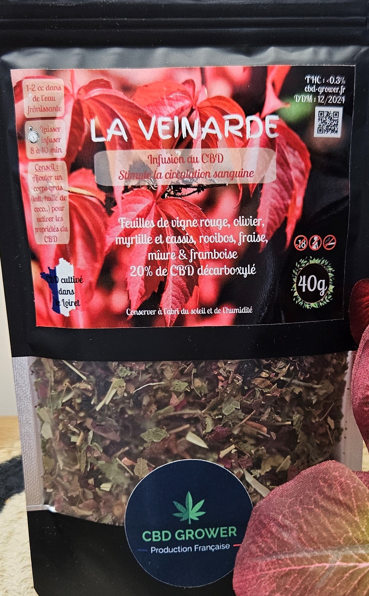 Infusion au CBD - La veinarde
