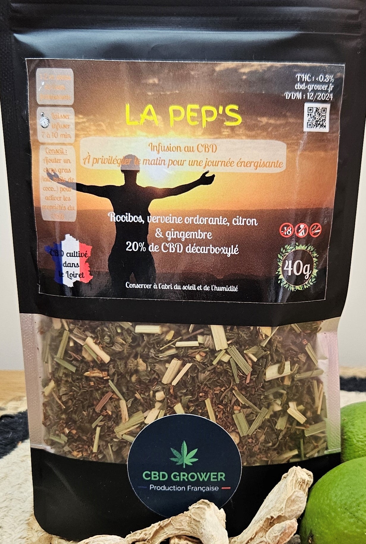 Infusion au CBD - La pep's