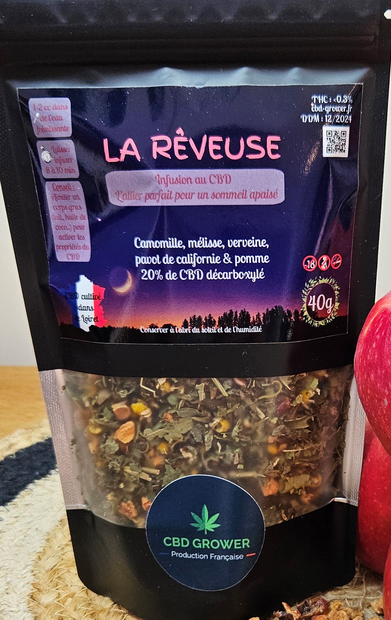Infusion au CBD - La rêveuse
