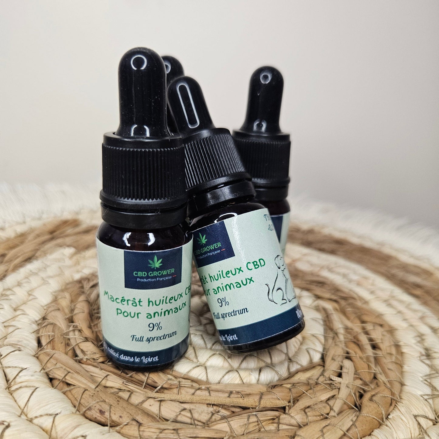 Huile CBD Animaux 9%