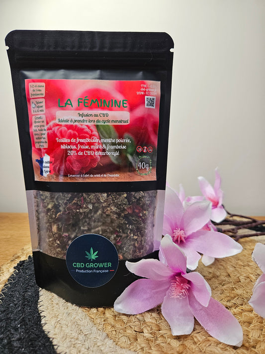 Infusion au CBD - La féminine