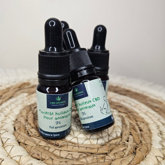 Huile CBD Animaux 9%